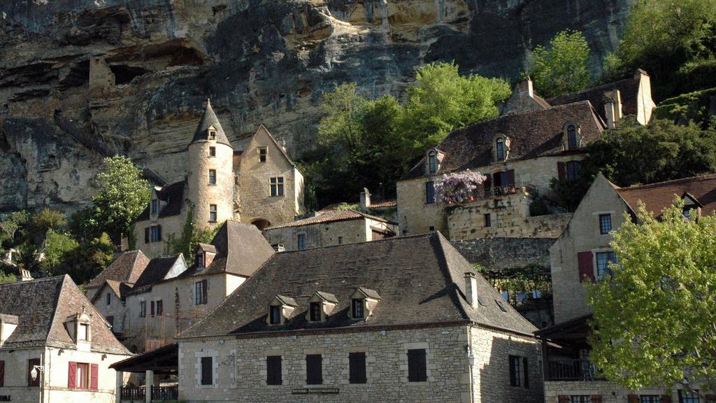 Auberge Des Platanes La Roque-Gageac Esterno foto