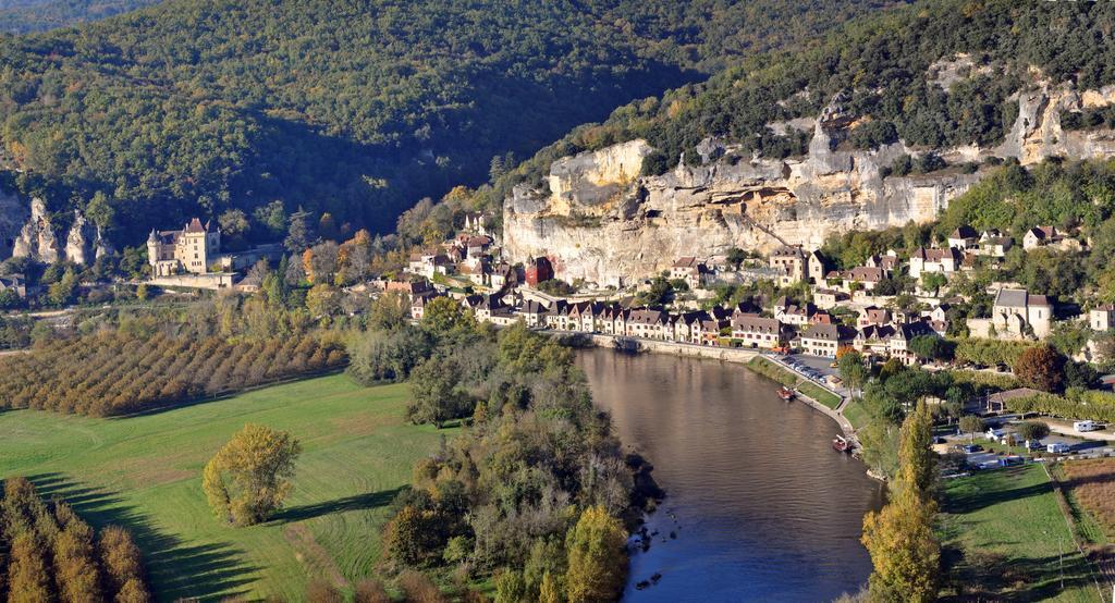 Auberge Des Platanes La Roque-Gageac Esterno foto