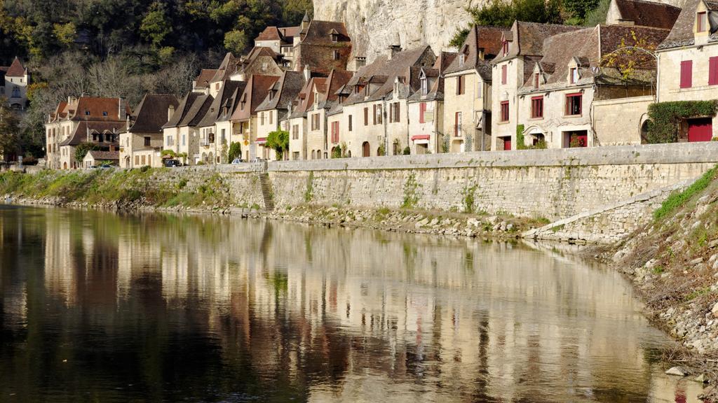 Auberge Des Platanes La Roque-Gageac Esterno foto